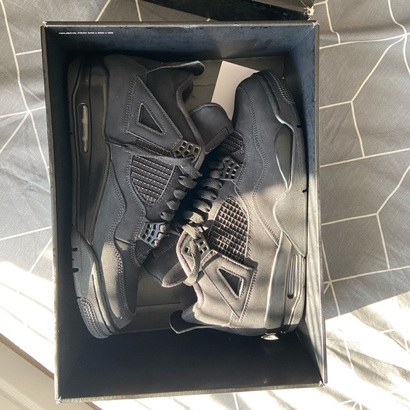 Black Cat 4s (size 10) SOLD - Picture 1 of 10